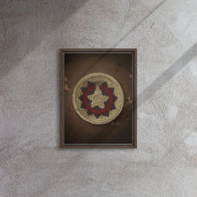 Load image into Gallery viewer, Navajo Wedding Basket Framed canvas