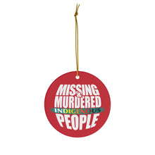 Load image into Gallery viewer, Missing &amp; Murdered Indigenous People Ornament
