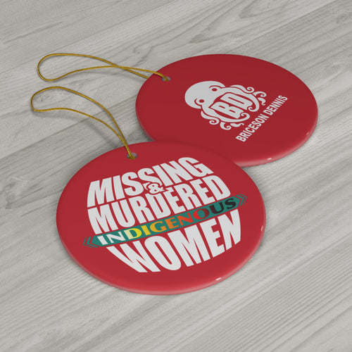 Missing & Murdered Indigenous Women Ornament