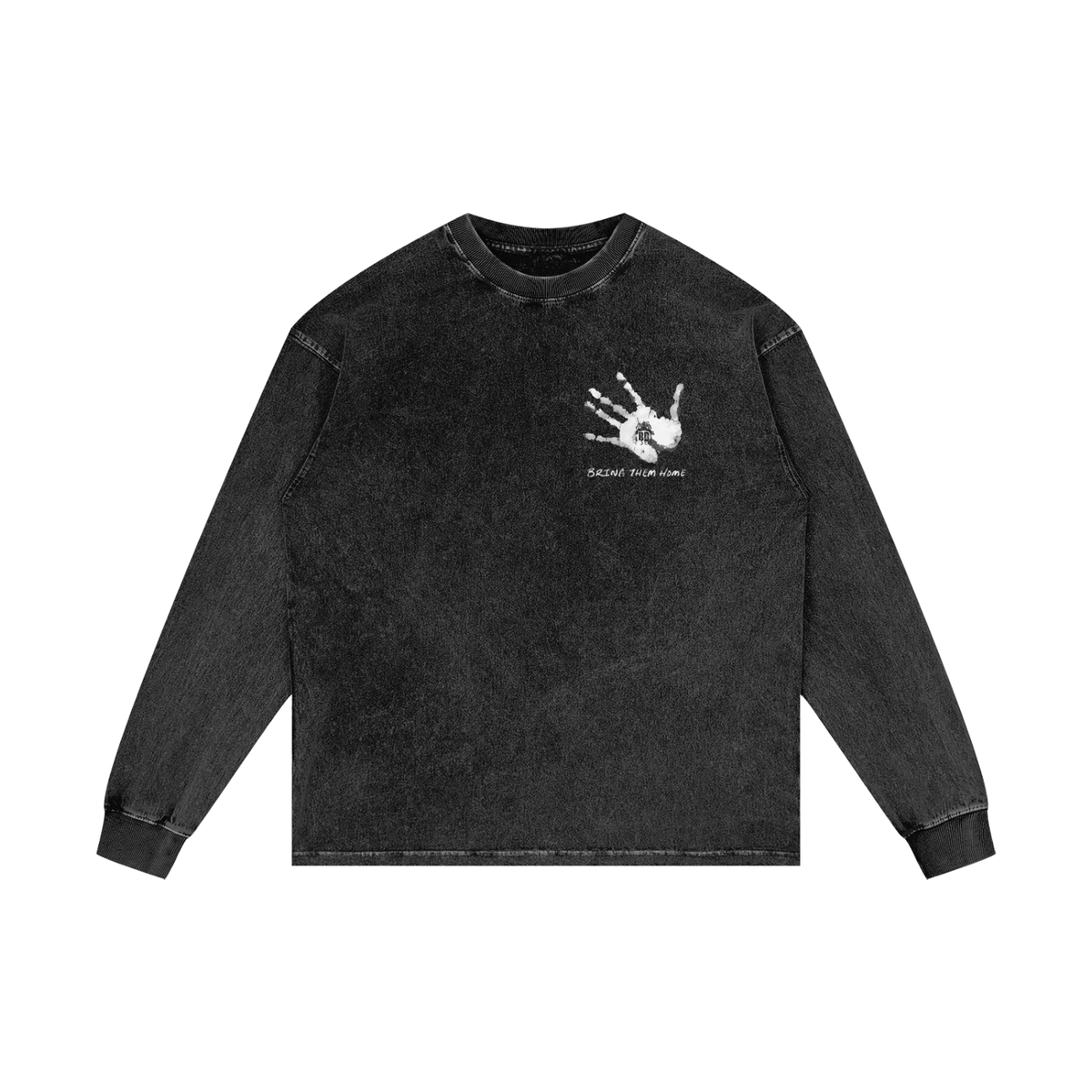 MMIP Oversized Long Sleeve Tee — Black