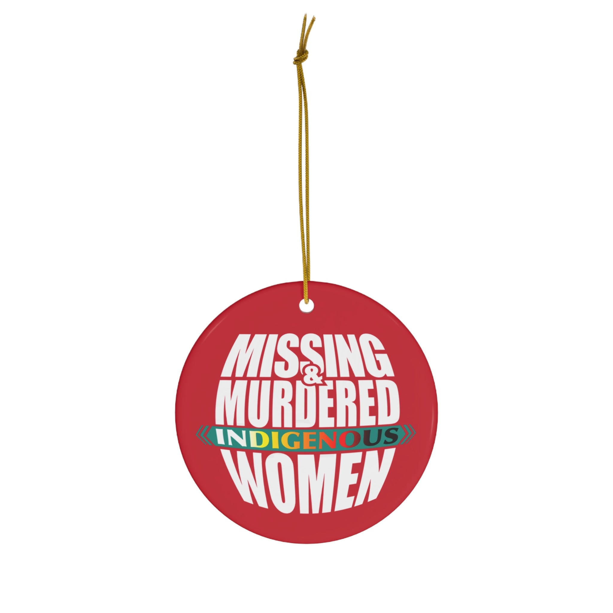 Missing & Murdered Indigenous Women Ornament