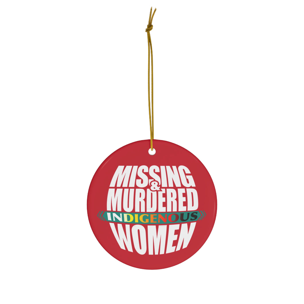 Missing & Murdered Indigenous Women Ornament