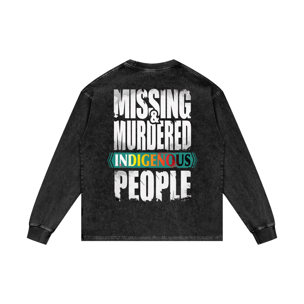 MMIP Oversized Long Sleeve Tee — Black