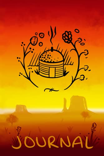 Navajo Hogan: Blank Line Journal 100 pages