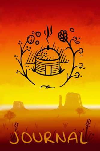 Navajo Hogan Journal: Blank line Notebook