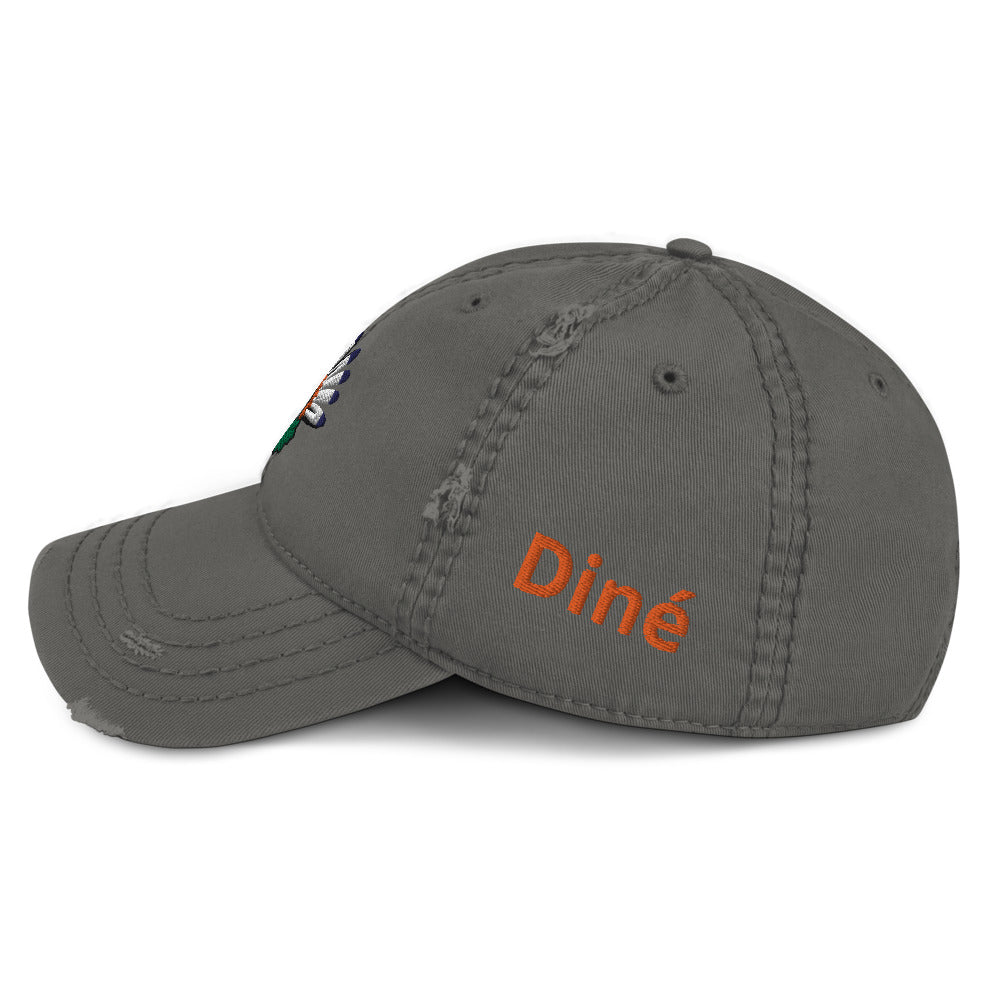 Talking God Distressed Hat